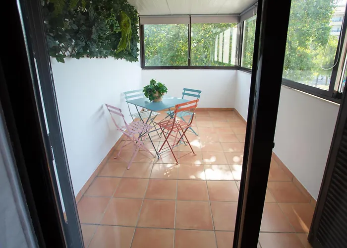 Go4portugal - Solaina - Modern With Ac And Private Balcony 아파트 *