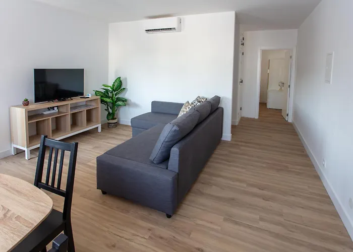 Go4portugal - Solaina - Modern With Ac And Private Balcony 아파트 *