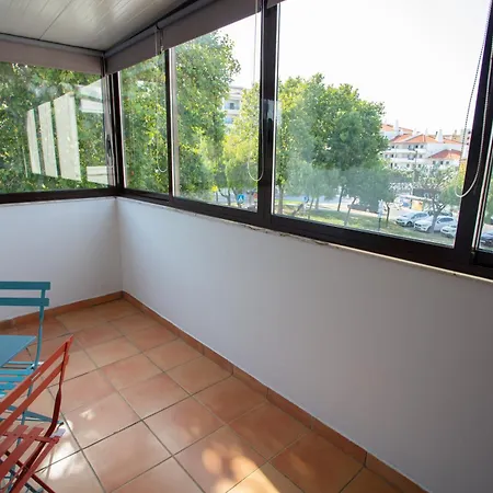 דירה Modern With Ac And Private Balcony - Go4portugal אלבופיירה